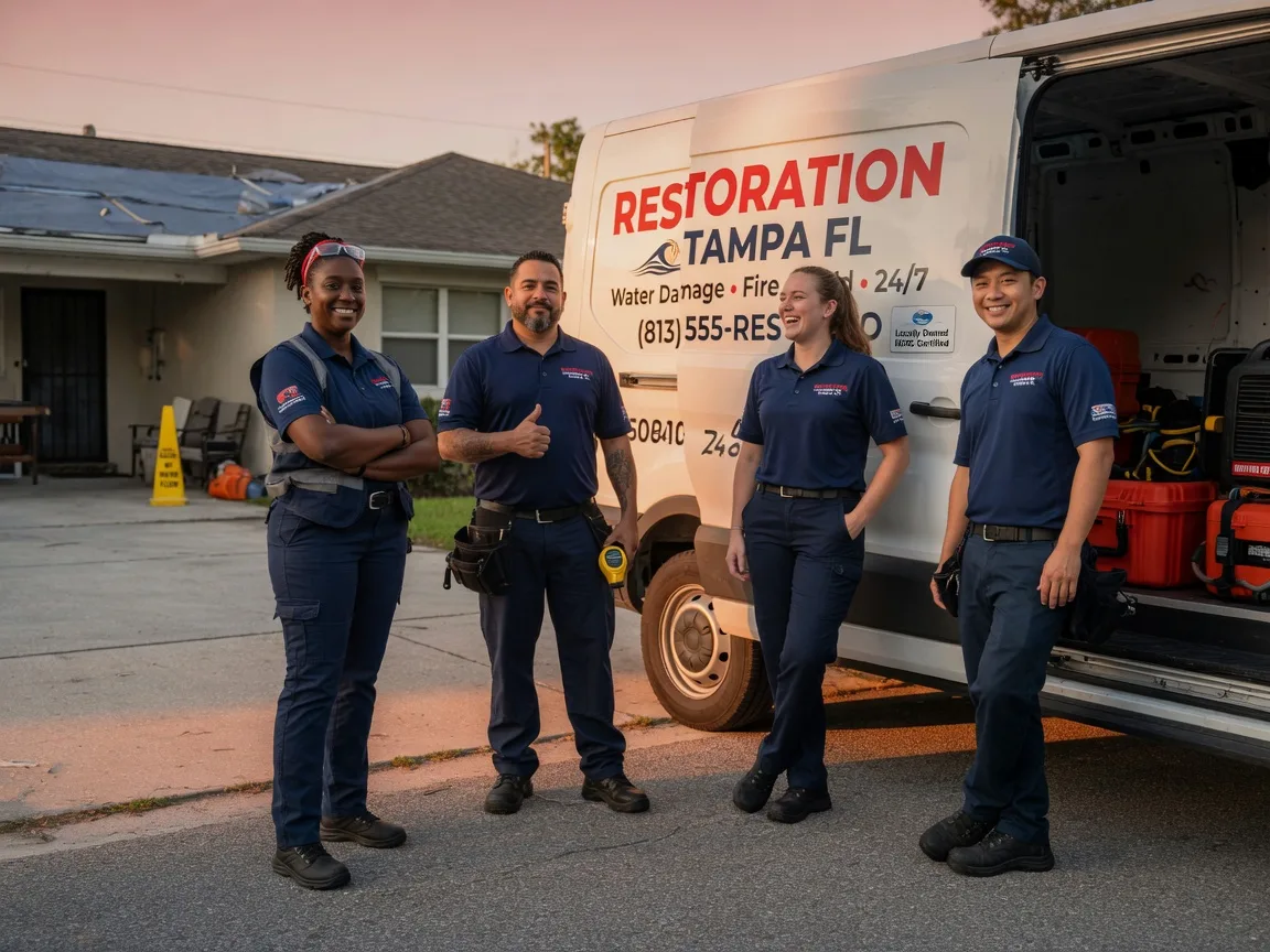 Water Damage Restoration company in Pasadena, TX